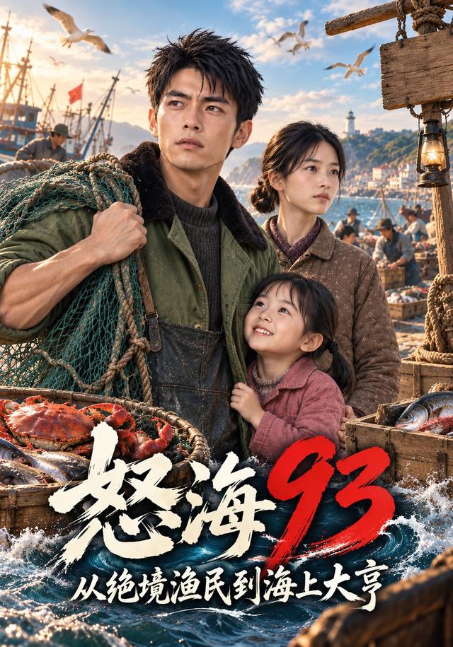 怒海93：从绝境渔民到海上大亨 cover
