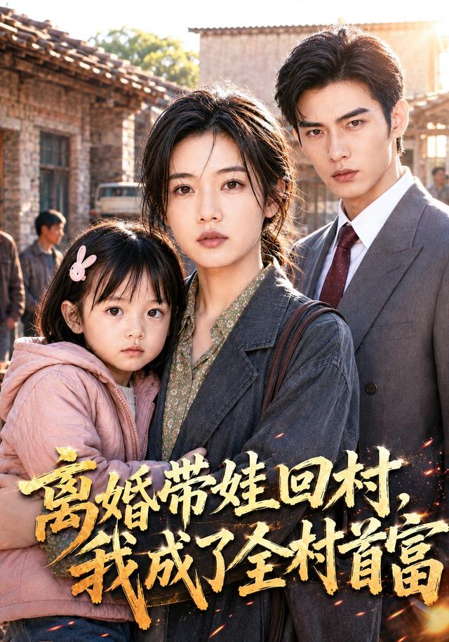 离婚带娃回村，我成了全村首富 cover