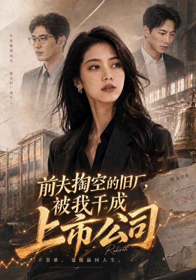 前夫掏空的旧厂，被我干成上市公司 cover