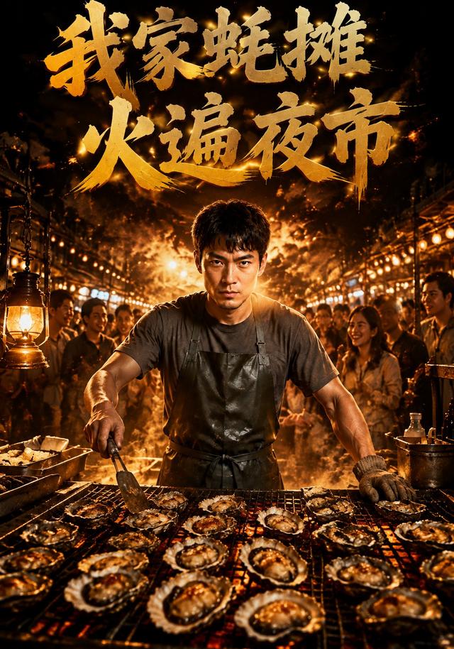 我家蚝摊火遍夜市