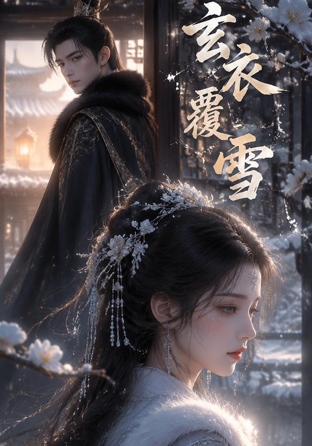 玄衣覆雪