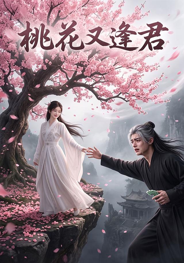 桃花又逢君