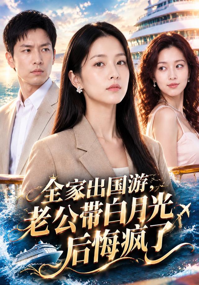 全家出国游，老公带白月光后悔疯了