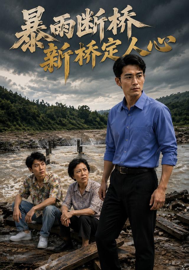 暴雨断桥，新桥定人心
