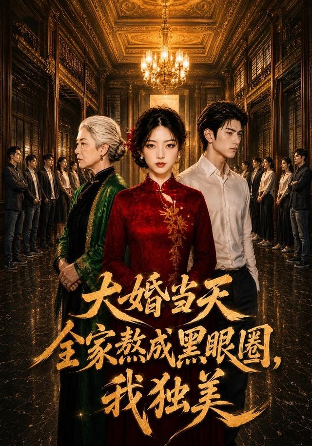 大婚当天全家熬成黑眼圈，我独美 cover