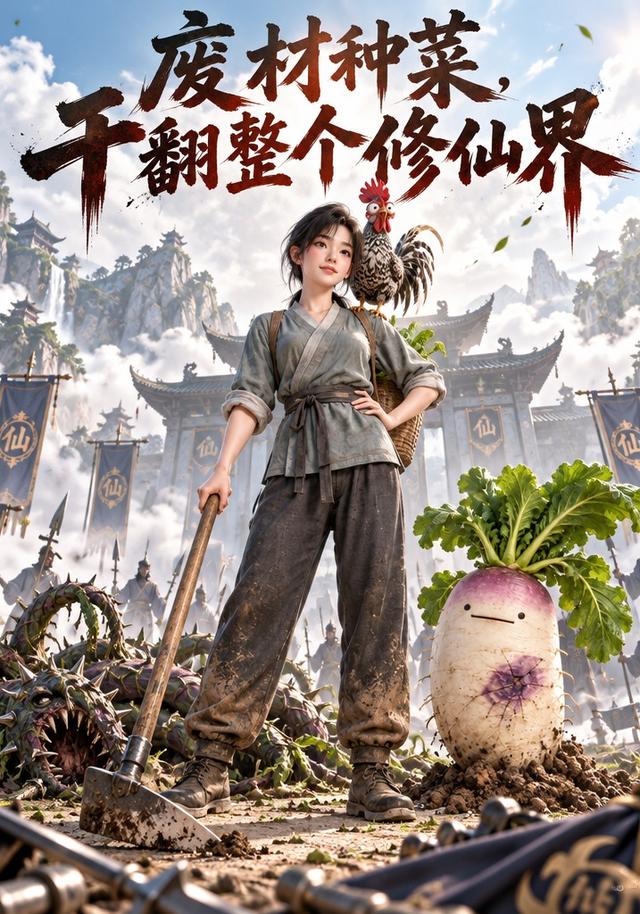 废材种菜，干翻整个修仙界