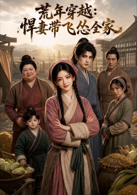 荒年穿越：悍妻带飞怂全家 cover
