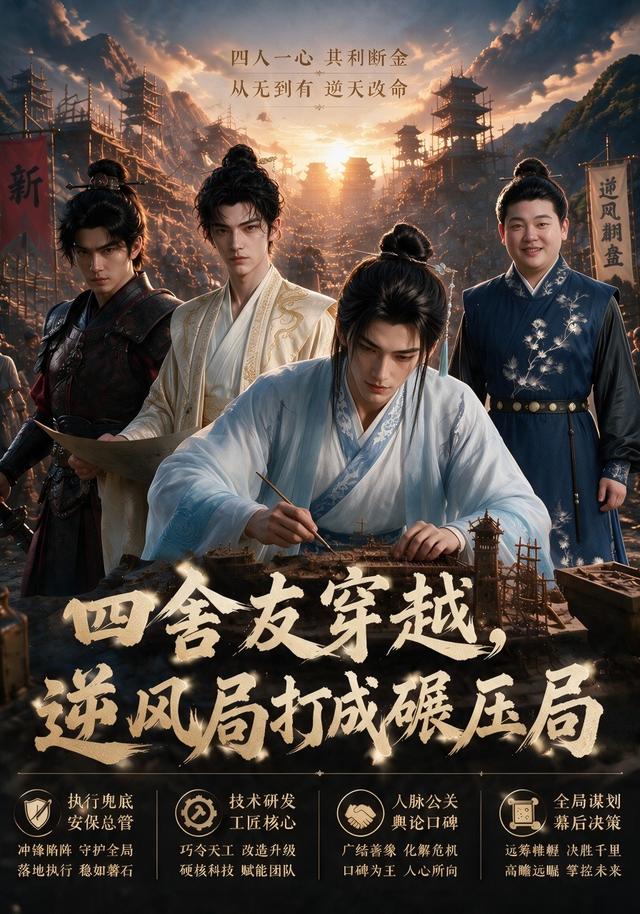 四舍友穿越，逆风局打成碾压局