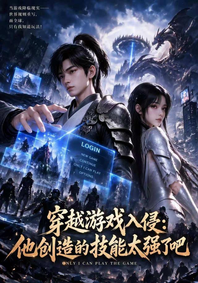 穿越游戏入侵：他创造的技能太强了吧 cover