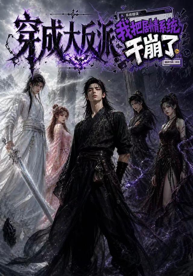 穿成大反派，我把剧情系统干崩了 cover