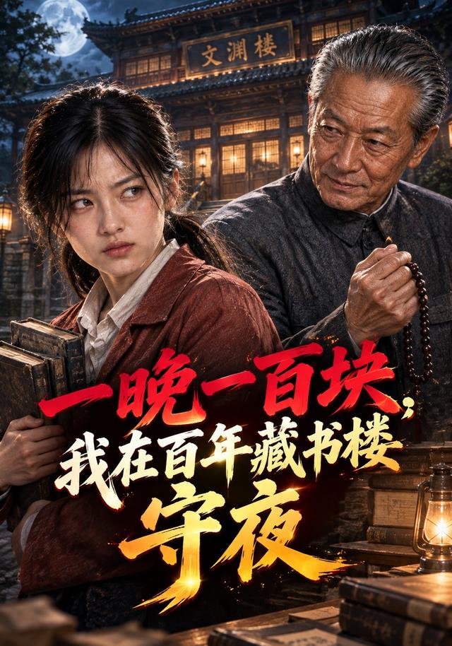 一晚一百块，我在百年藏书楼守夜 cover