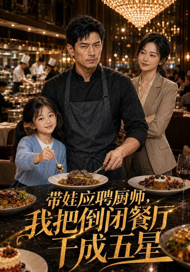 带娃应聘厨师，我把倒闭餐厅干成五星