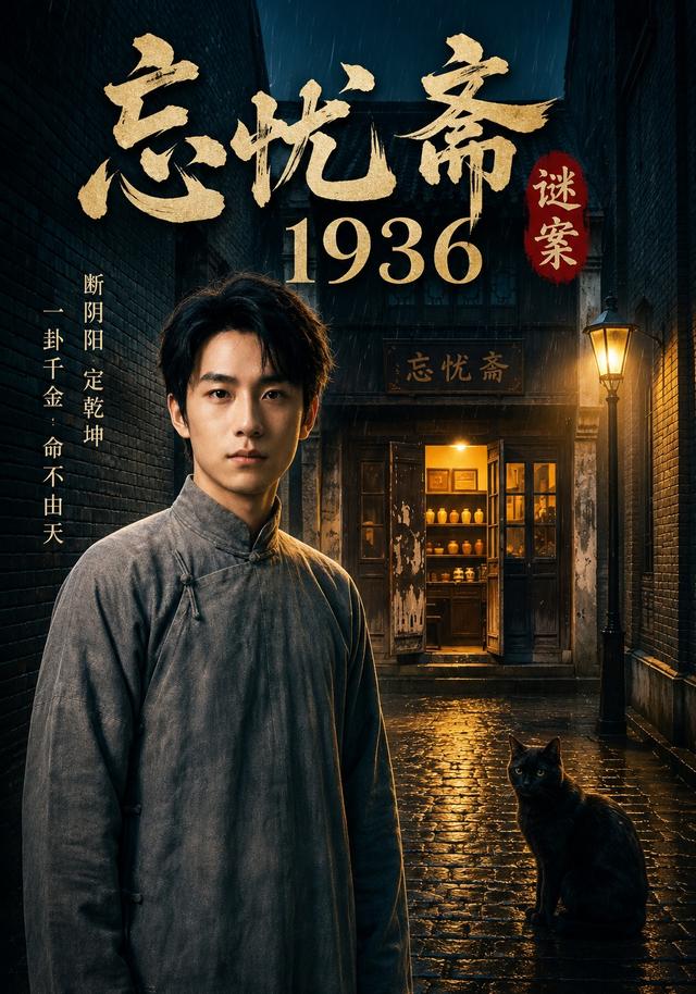 忘忧斋1936谜案 cover
