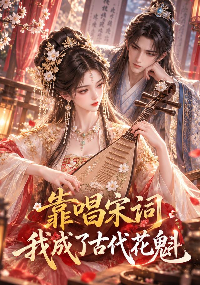 靠唱宋词我成了古代花魁