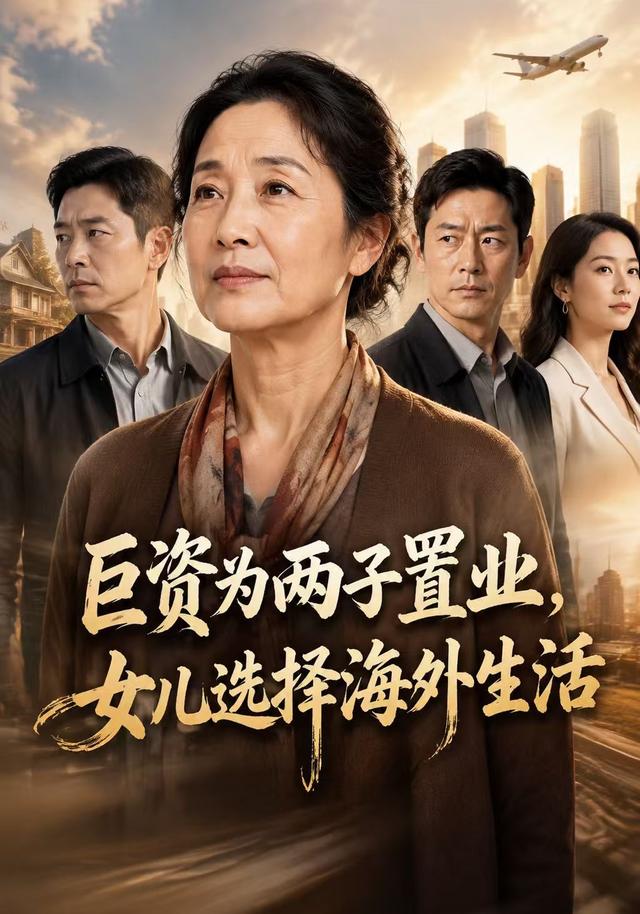 巨资为两子置业，女儿选择海外生活