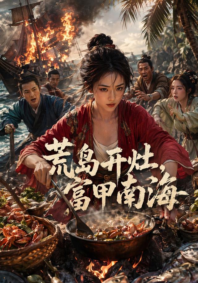 荒岛开灶，富甲南海 cover