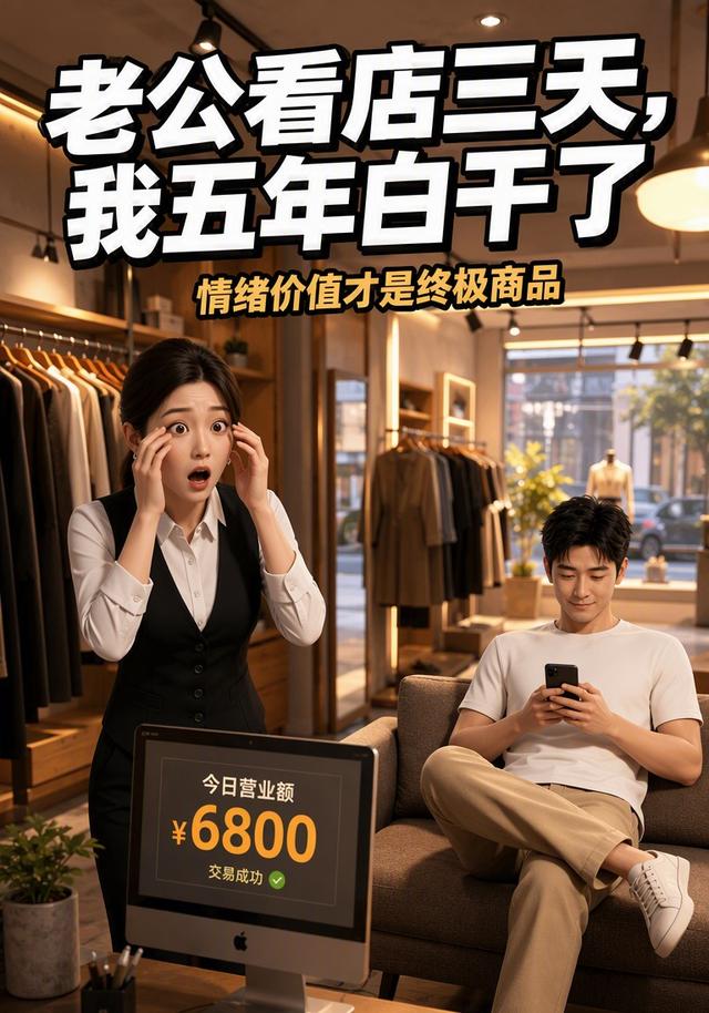 老公看店三天，我五年白干了 cover