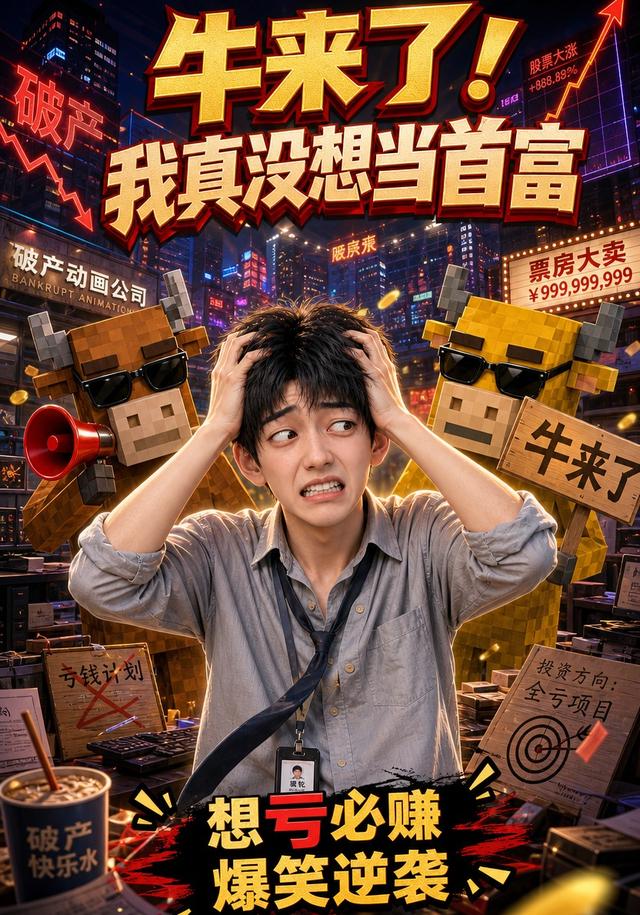 牛来了！我真没想当首富 cover