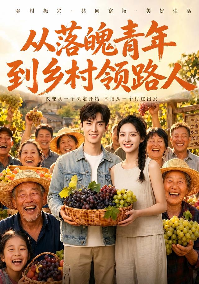 从落魄青年到乡村领路人 cover