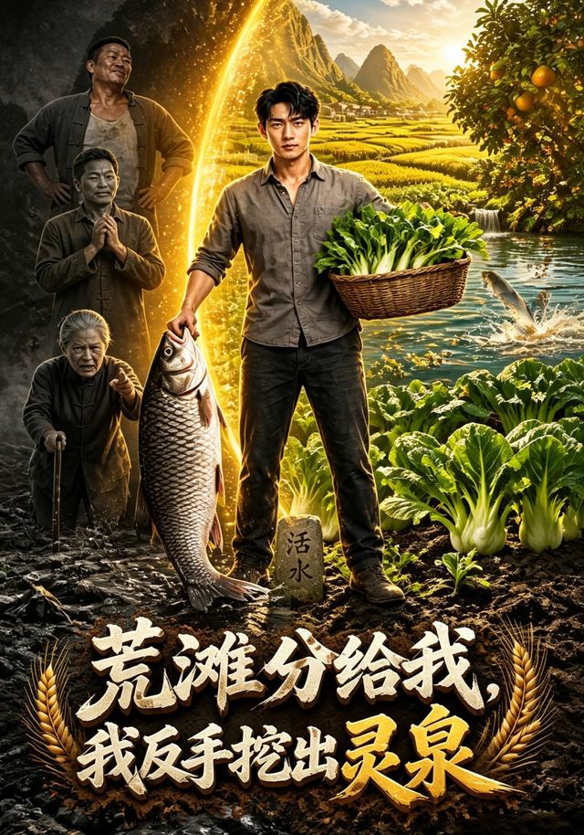 荒滩分给我，我反手挖出灵泉 cover