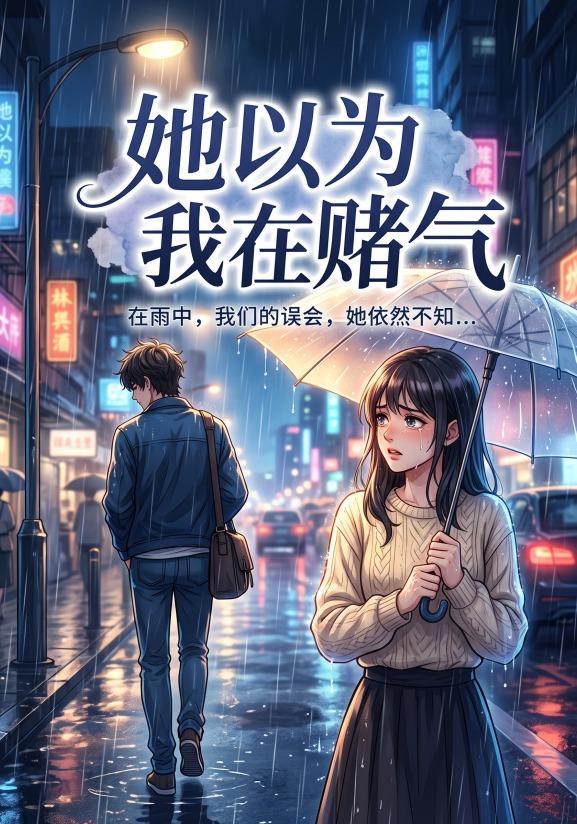 她以为我在赌气