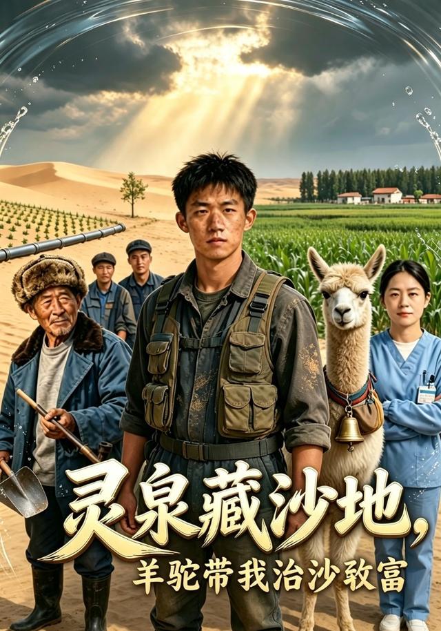 灵泉藏沙地，羊驼带我治沙致富