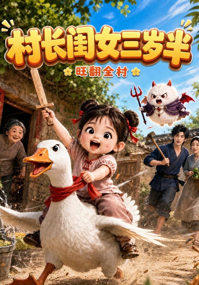 村长闺女三岁半  ，旺翻全村