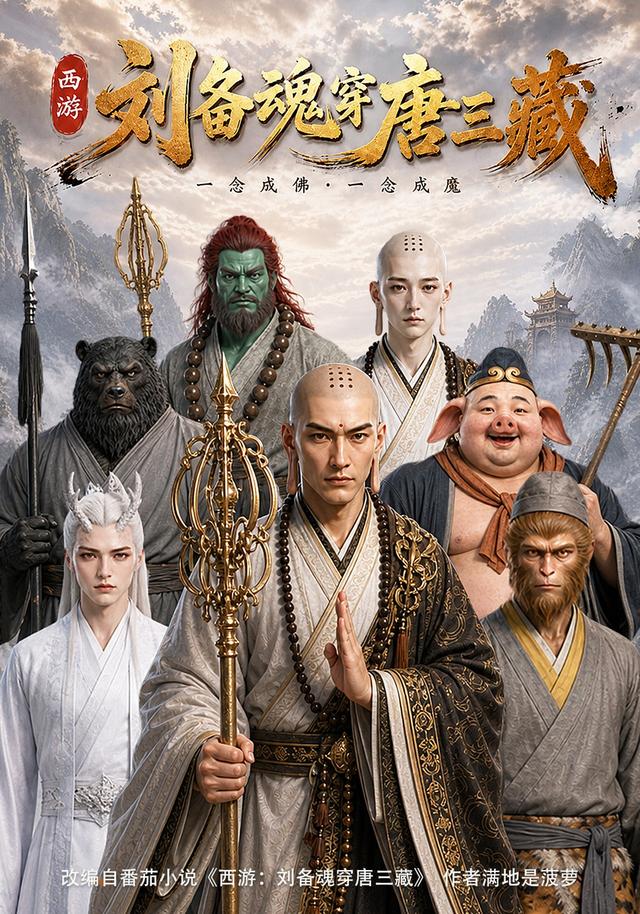 西游：刘备魂穿唐三藏 cover