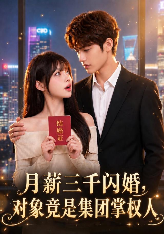月薪三千闪婚，对象竟是集团掌权人