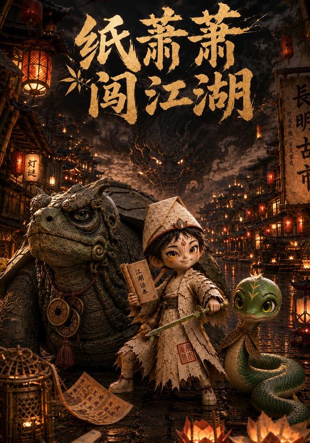 纸萧萧闯江湖封面