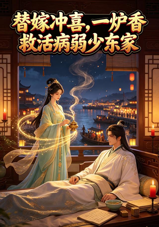 替嫁冲喜，一炉香救活病弱少东家