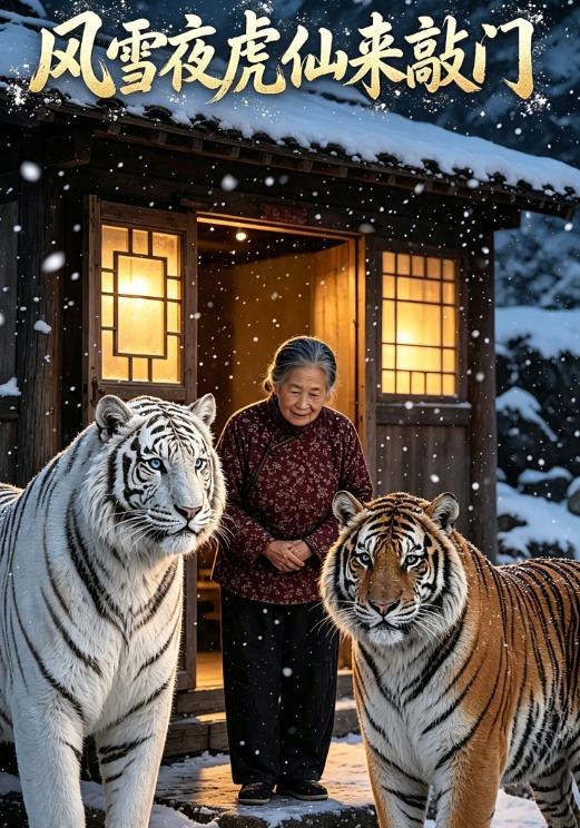 风雪夜虎仙来敲门