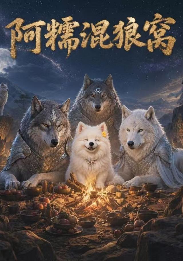 阿糯混狼窝封面