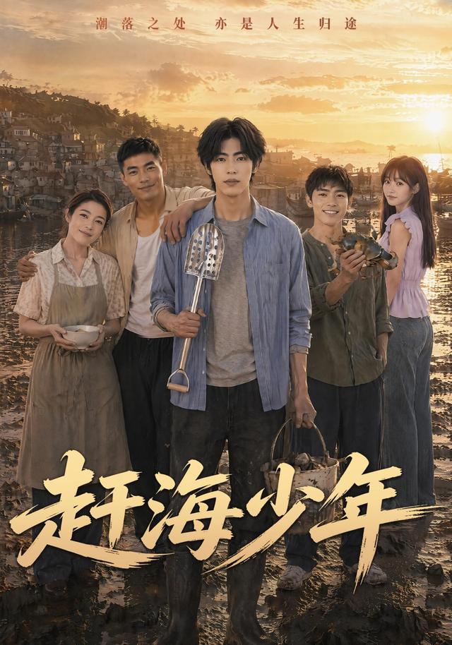 赶海少年