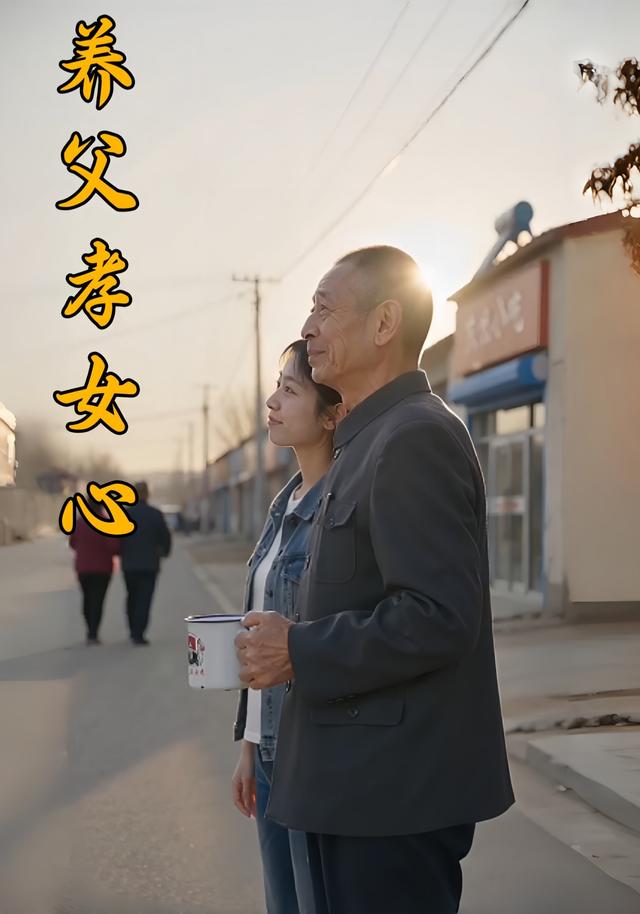 养父孝女心