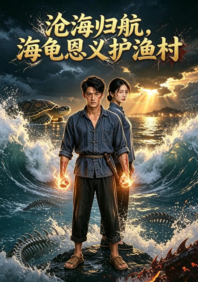 沧海归航，海龟恩义护渔村封面