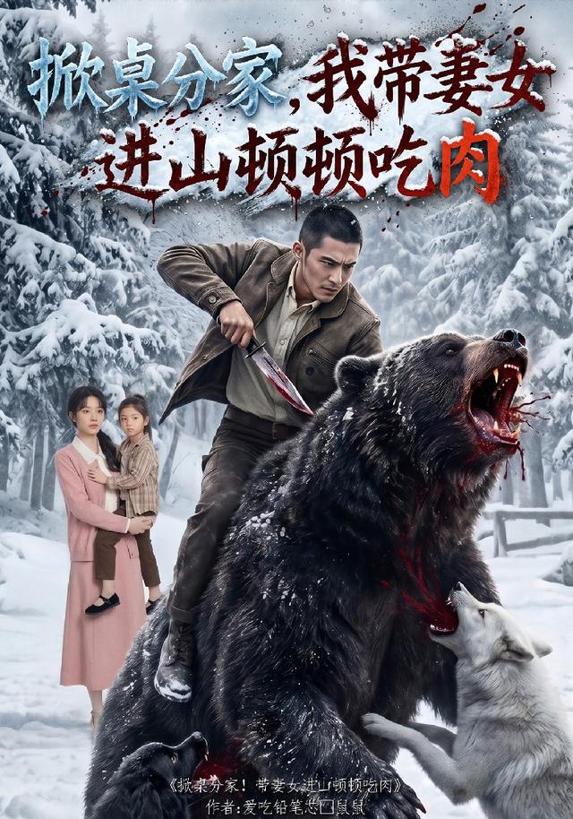 掀桌分家，我带妻女进山顿顿吃肉