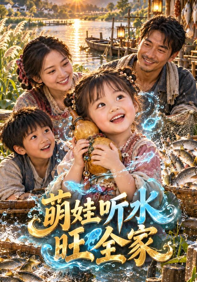 萌娃听水旺全家
