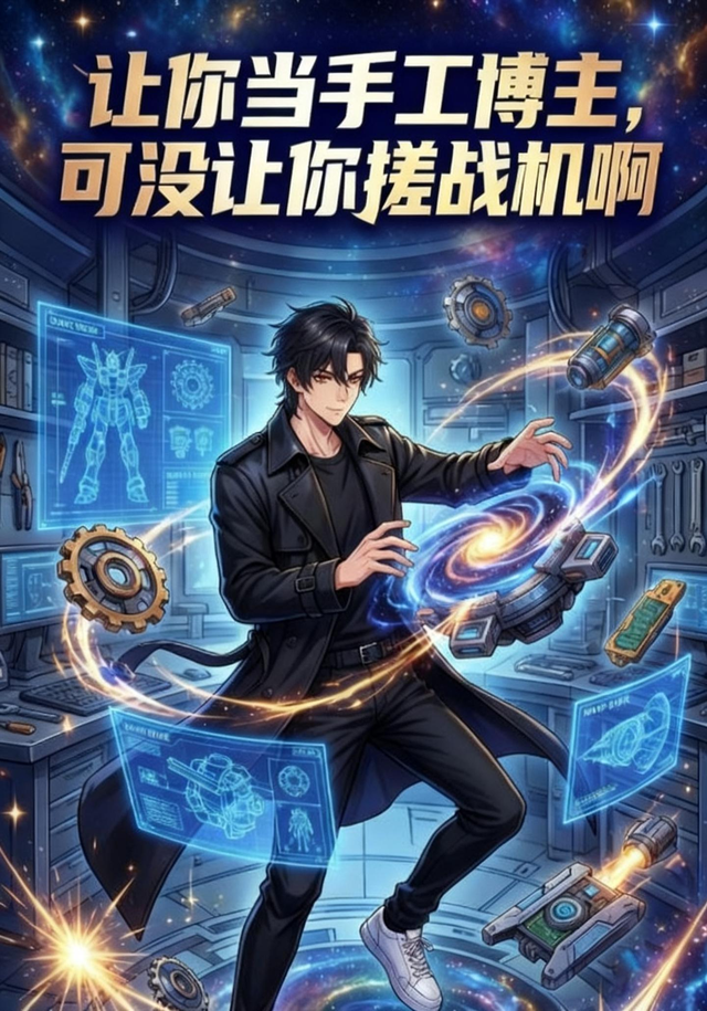 让你当手工博主，可没让你搓战机啊