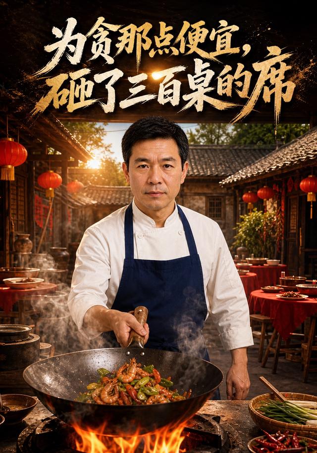 为贪那点便宜，砸了三百桌的席 cover