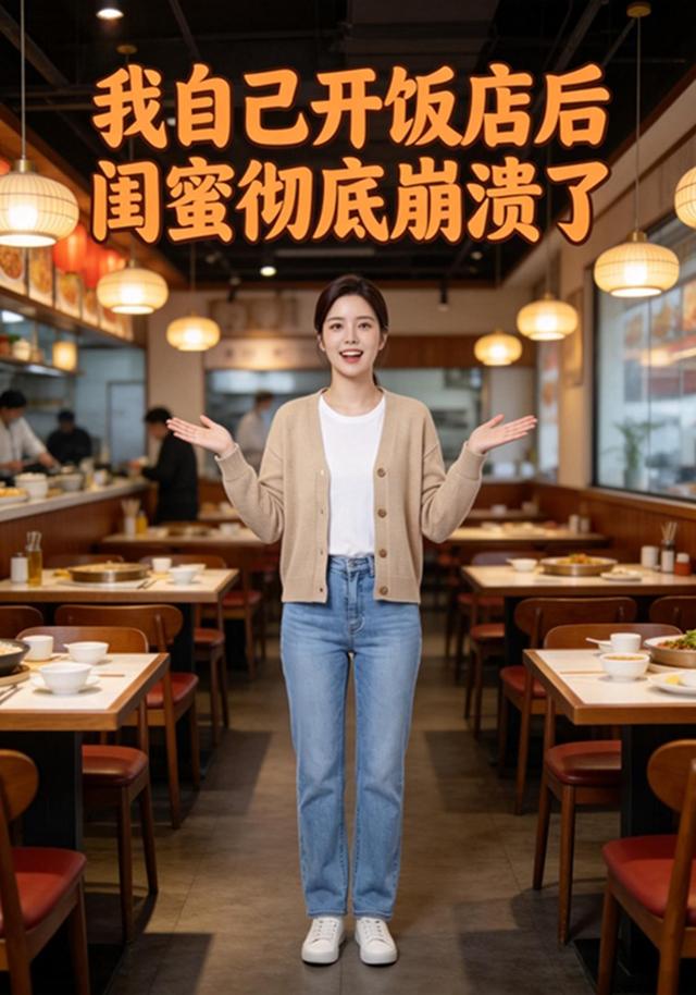 我自己开饭店后，闺蜜彻底崩溃了