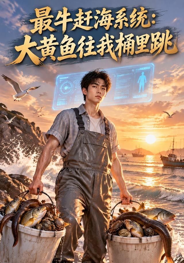 最牛赶海系统：大黄鱼往我桶里跳