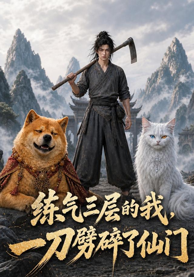 练气三层的我，一刀劈碎了仙门 cover