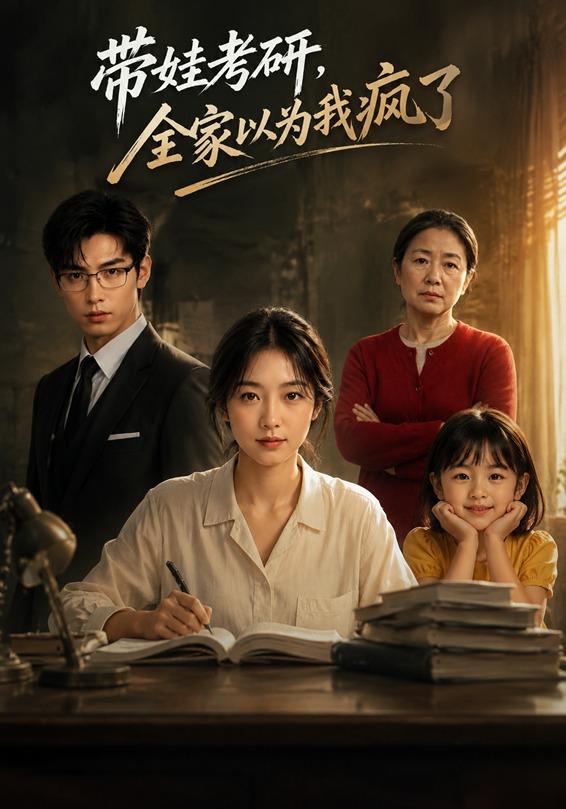 带娃考研，全家以为我疯了