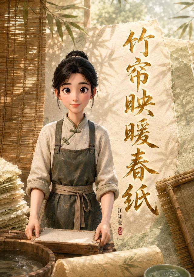 竹帘映暖春纸 cover