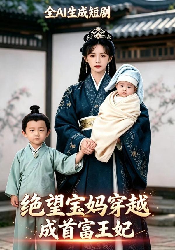 绝望宝妈穿越成首富王妃 cover