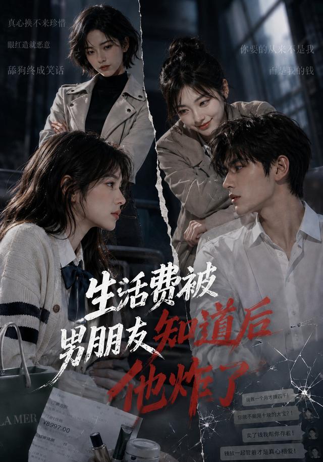 生活费被男朋友知道后他炸了