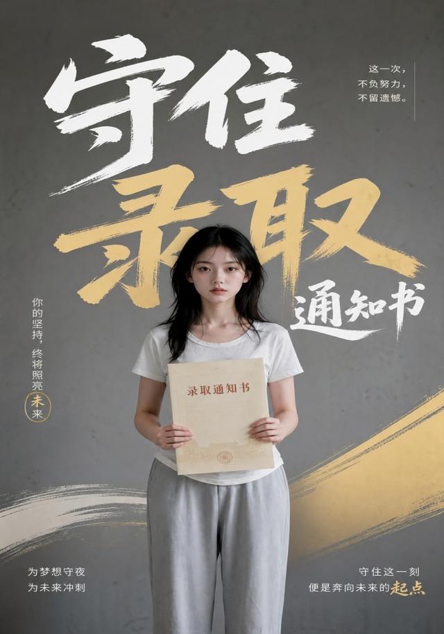 守住录取通知书
