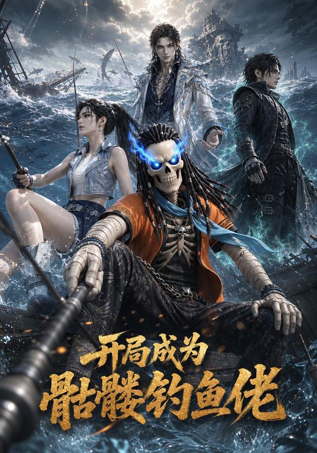 开局成为骷髅钓鱼佬 cover