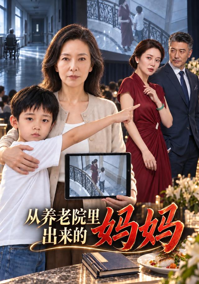《从养老院里出来的妈妈》作品海报